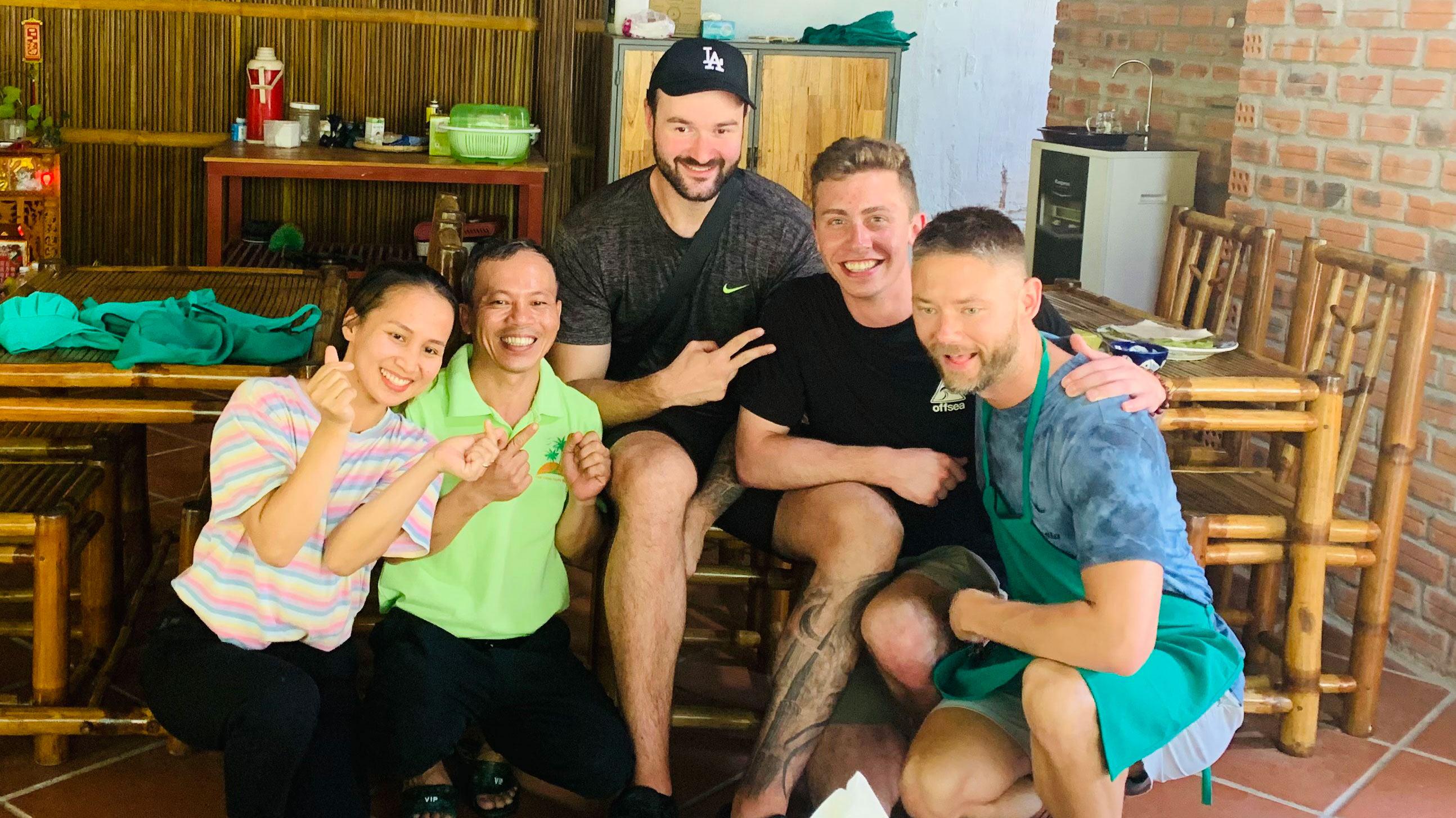 Overlay text: 'Enrol into our cooking classes'